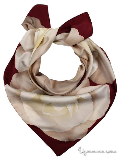 Платок, 90*90 см Venera, цвет бежевый