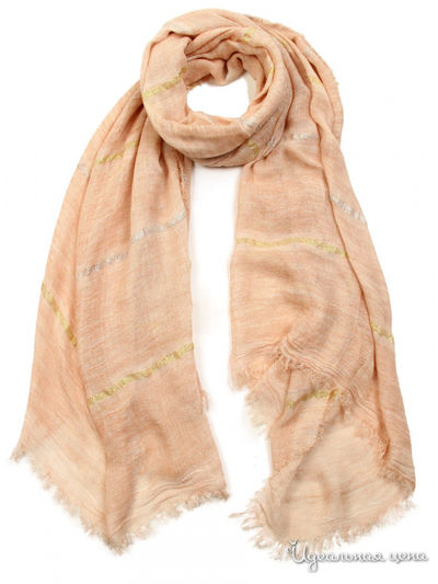 Палантин, 90*200 см Venera, цвет розовый