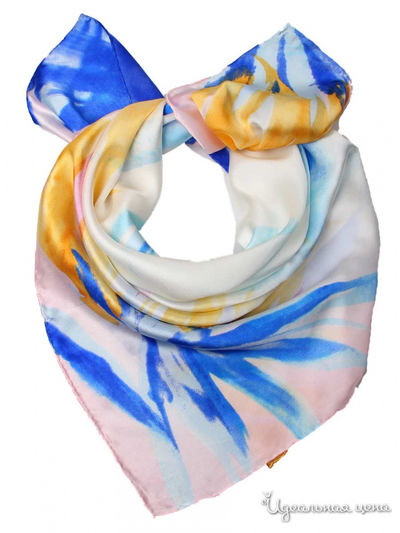 Платок, 90х90 см Venera, цвет мультиколор