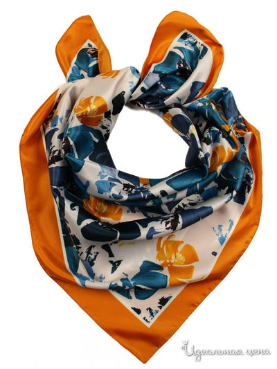 Платок, 90*90 см Venera, цвет мультиколор