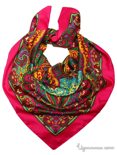 Платок, 90х90 см Venera, цвет фуксия