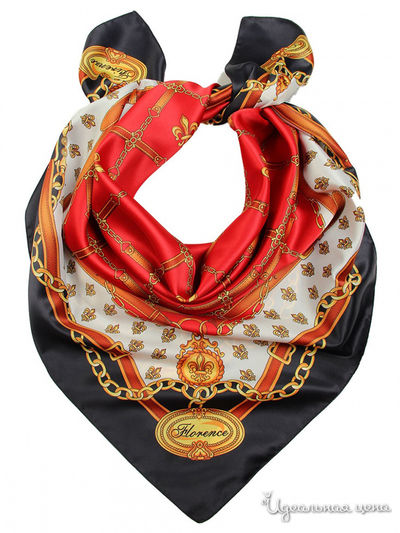 Платок, 90х90 см Venera, цвет мультиколор