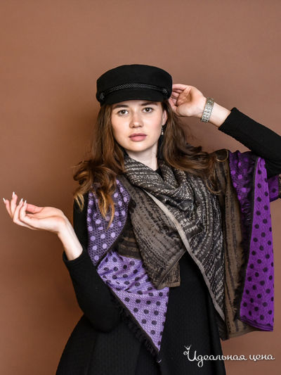 Палантин, 70*180 см Venera, цвет мультиколор