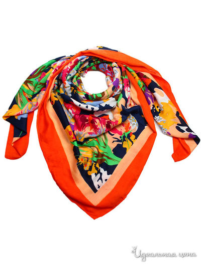 Платок, 130*130 см Venera, цвет цветной