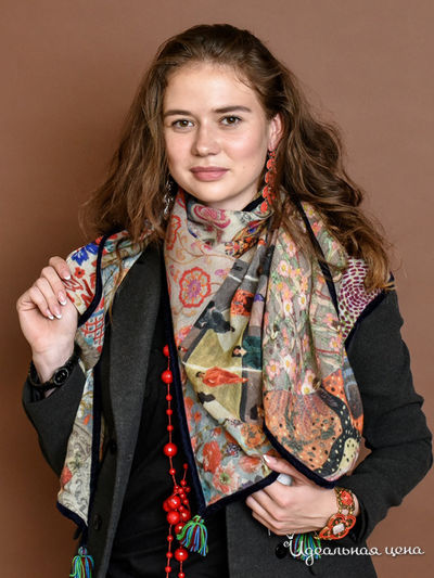 Косынка, 125х125х190 см Venera, цвет мультиколор