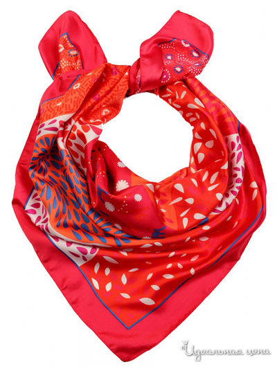 Платок, 90*90 см Venera, цвет мультиколор