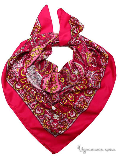 Платок, 90*90 см Venera, цвет розовый