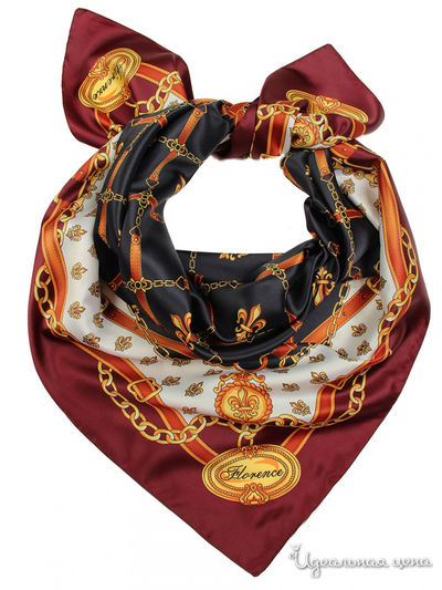 Платок, 90х90 см Venera, цвет мультиколор