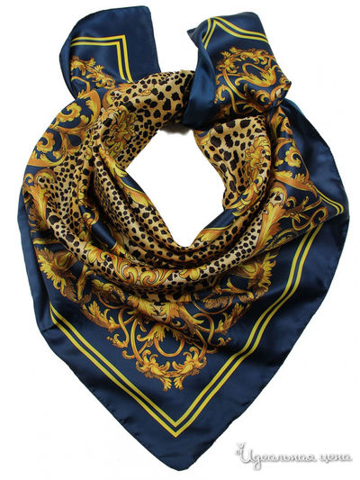 Платок, 90*90 см Venera, цвет мультиколор