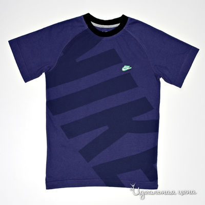 Футболка Nike, цвет цвет синий
