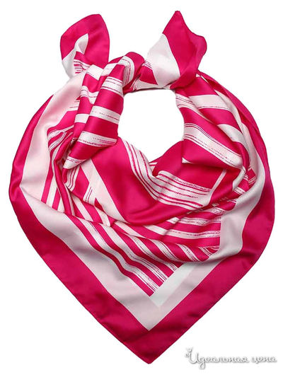 Платок, 90*90 см Venera, цвет розовый
