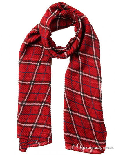 Палантин, 80*180 см Venera, цвет бордовый