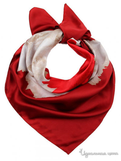 Платок Venera, цвет красный