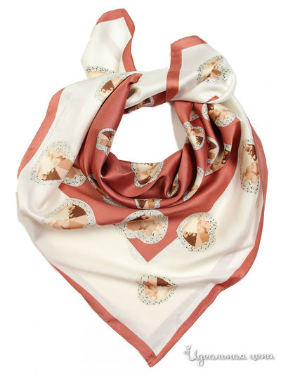 Платок, 90х90 см Venera, цвет мультиколор