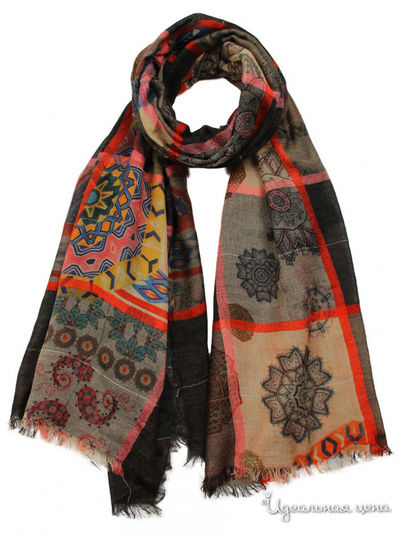 Палантин, 100*180 см Venera, цвет мультиколор