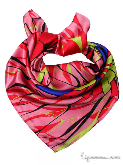 Платок, 90х90 см Venera, цвет мультиколор