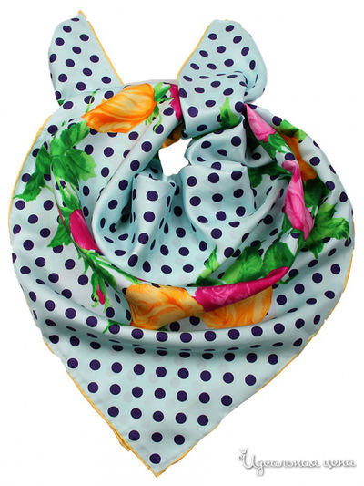 Платок, 90х90 см Venera, цвет цветной