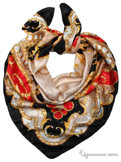 Платок, 90*90 см Venera, цвет мультиколор