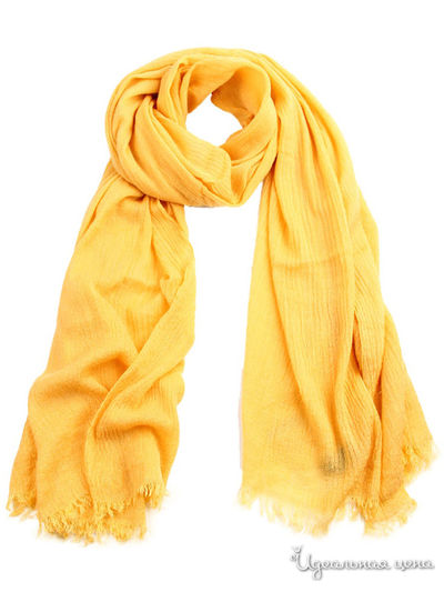 Палантин, 110*210 см Venera, цвет желтый