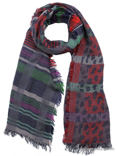 Палантин, 50*180 см Venera, цвет красный