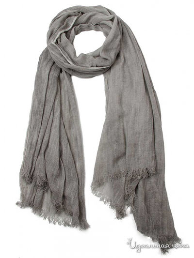 Палантин, 105*200 см Venera, цвет серый