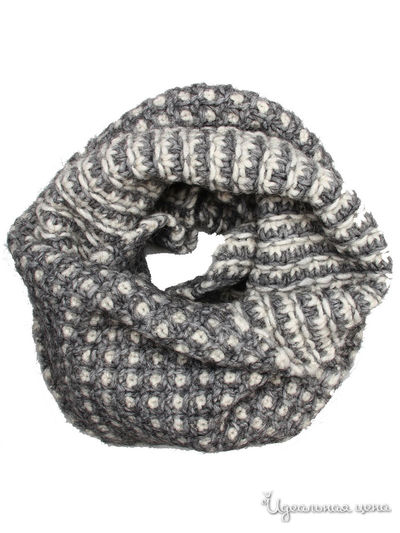 Шарф, 27*150 см Venera, цвет серый
