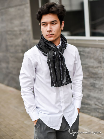 Шарф, 51*205 см Venera, цвет серый