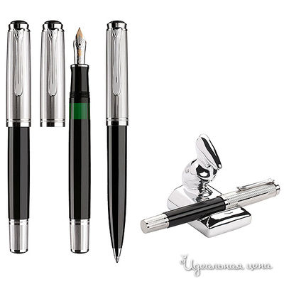 Ручка Pelican, цвет цвет серебристый