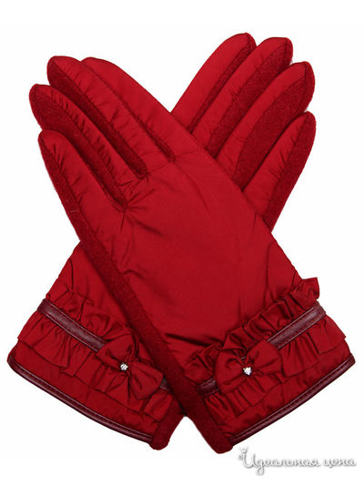 Перчатки Venera, цвет бордовый