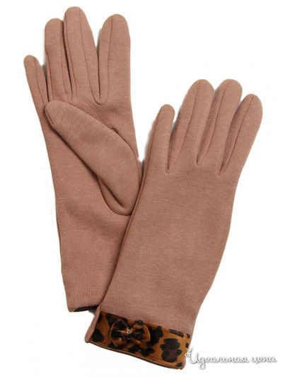 Перчатки Venera, цвет бежевый, коричневый