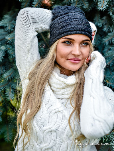 Шапка Venera, цвет темно-серый