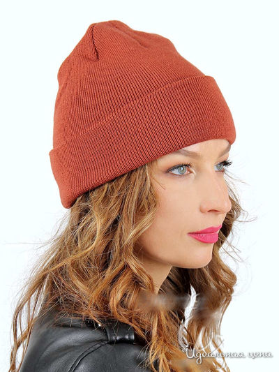 Шапка Venera, цвет терракотовый