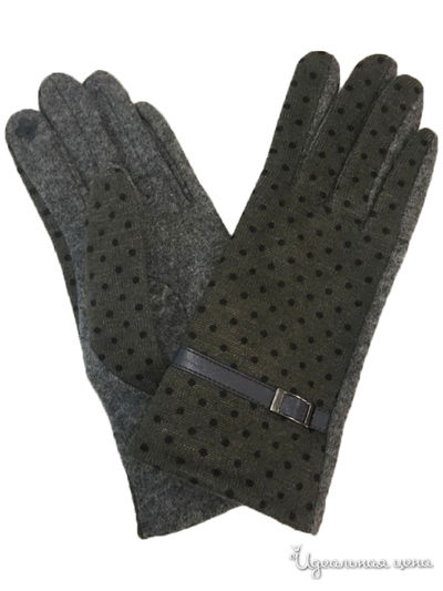 Перчатки Venera, цвет серый, черный