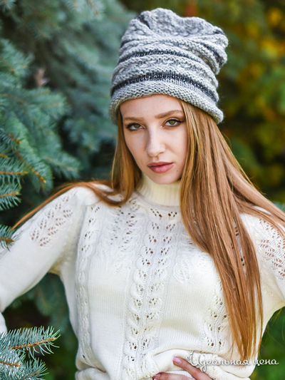 Шапка Venera, цвет серый