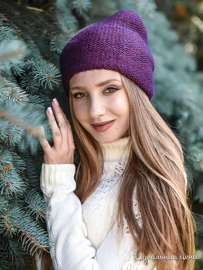 Шапка Venera, цвет сиреневый