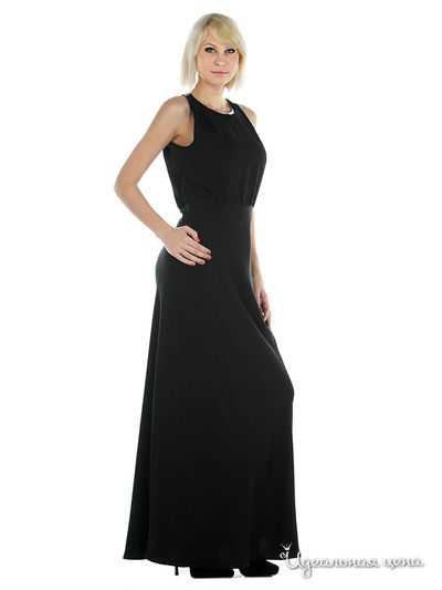 Платье SOCIETA&ATOS LOMBARDINI, цвет цвет черный