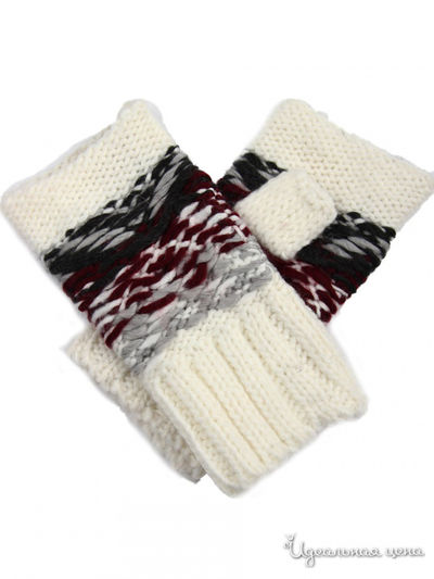 Перчатки Venera, цвет белый, черный