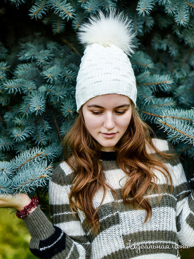 Шапка Venera, цвет белый