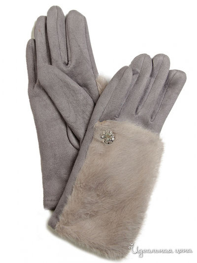 Перчатки Venera, цвет серый