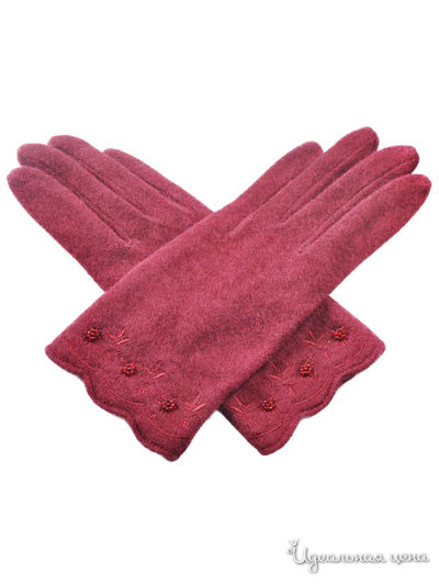 Перчатки Venera, цвет бордовый