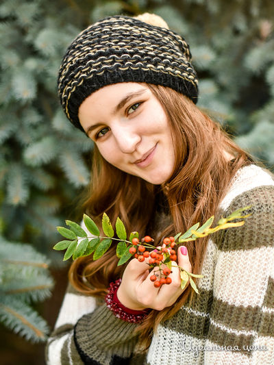 Шапка Venera, цвет бежевый, черный