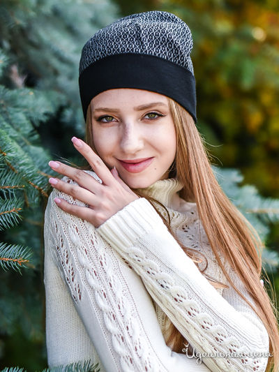 Шапка Venera, цвет серый, светло-серый