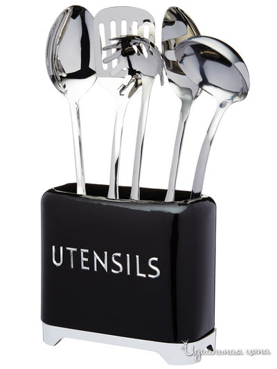 Органайзер для кухонных принадлежностей Kitchen Craft, цвет черный