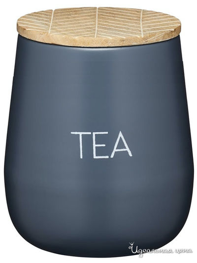 Емкость для хранения чая Kitchen Craft, цвет серый, бежевый