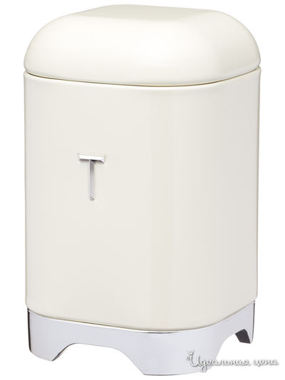 Ёмкость для хранения чая Kitchen Craft, цвет кремовый