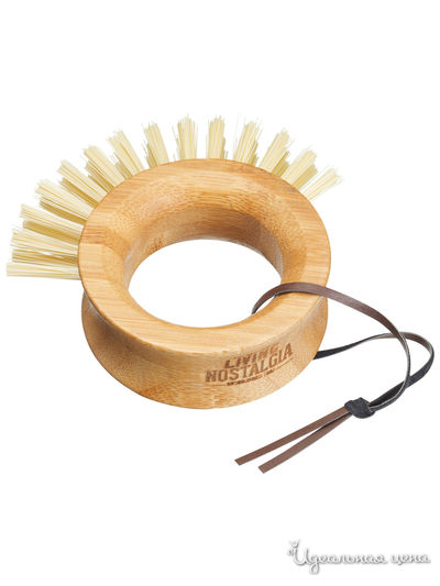 Щетка-кольцо Kitchen Craft, цвет коричневый