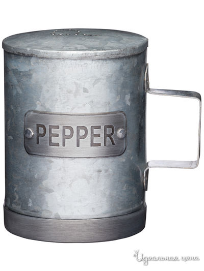 Перечница, 30 мл Kitchen Craft, цвет серый