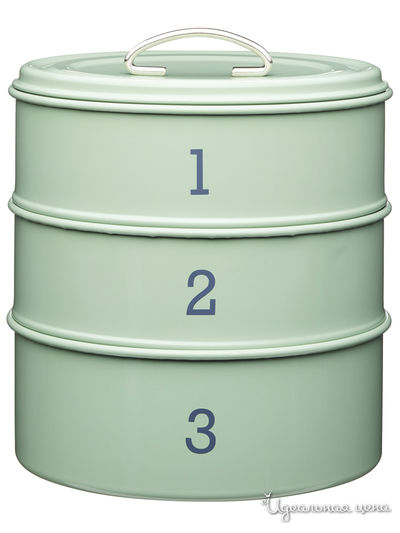 Органайзер кухонный трехуровневый Kitchen Craft, цвет зеленый