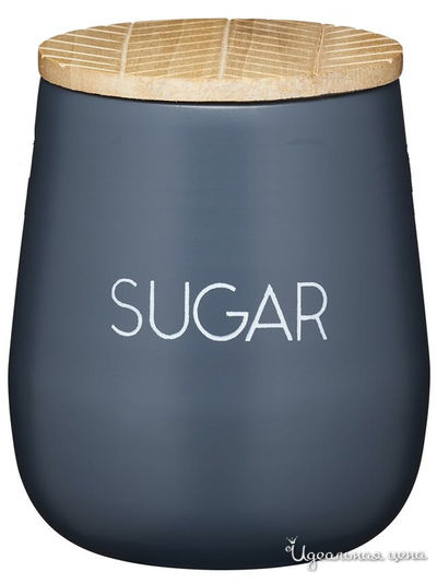 Емкость для хранения сахара Kitchen Craft, цвет серый, бежевый