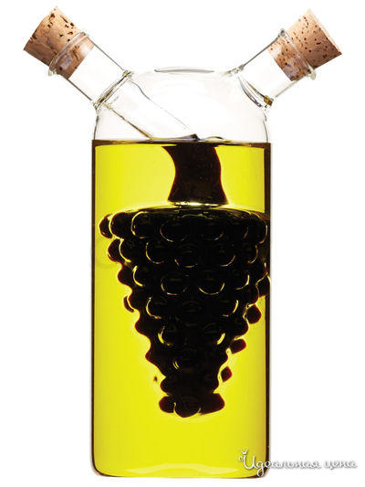 Ёмкость для масла и уксуса Гроздь Kitchen Craft, цвет прозрачный